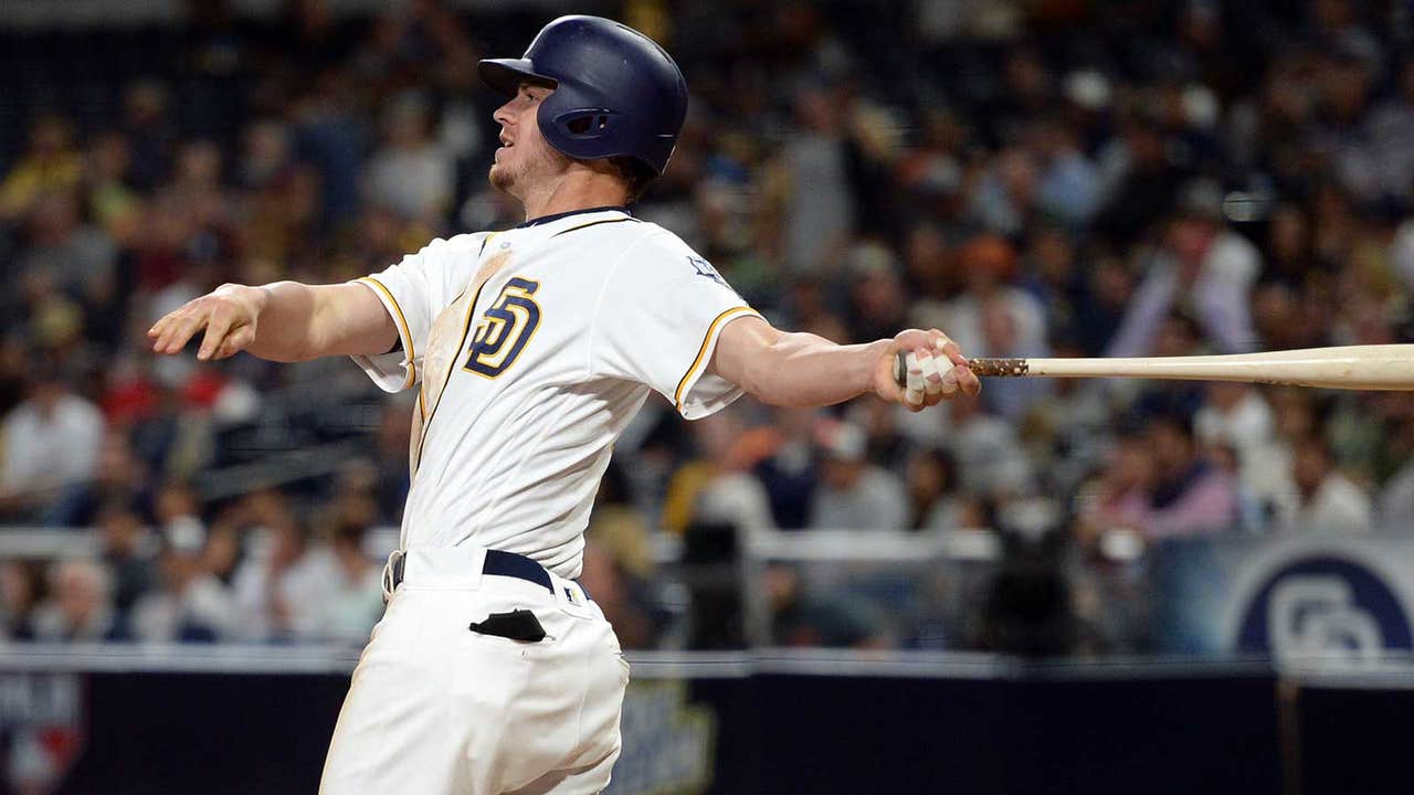 Padres' Johnson shows progress in 8-5 loss to Nationals